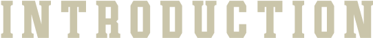 INTRODUCTION